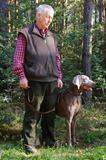 Dietrich Bahrs mit Fidi v.d. Letzlinger Heide